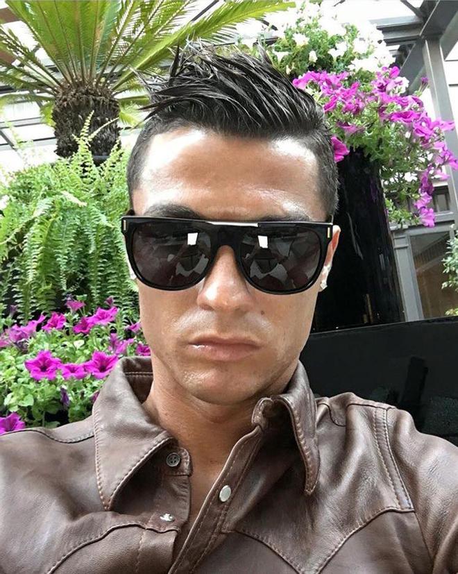 Cristiano Ronaldo con gafas