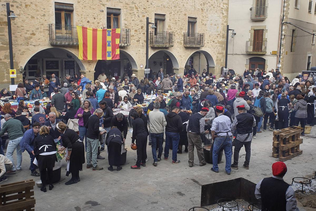 Verges dinar popular carnaval sopa de Verges