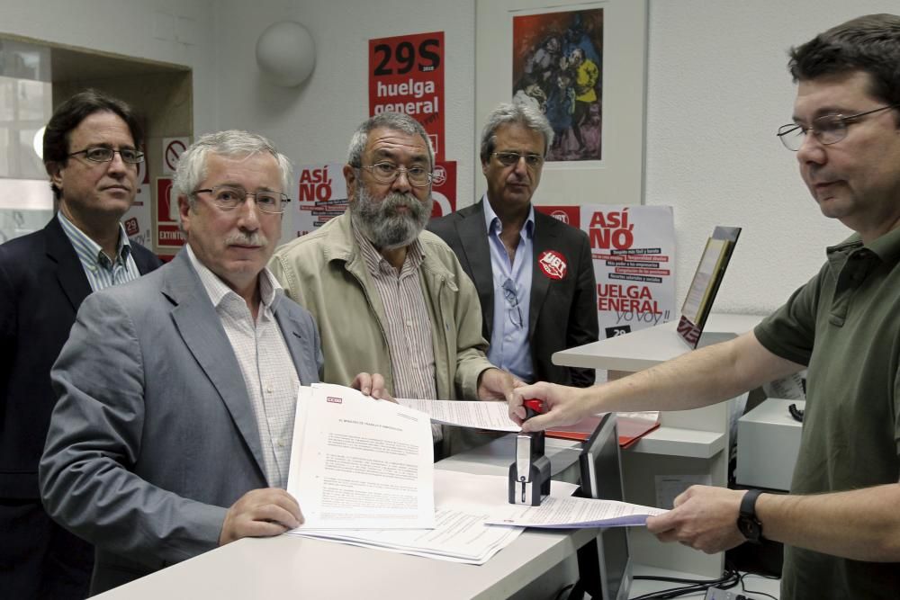 CCOO Y UGT ADVIERTEN DE QUE TODAS LAS HUELGAS ...