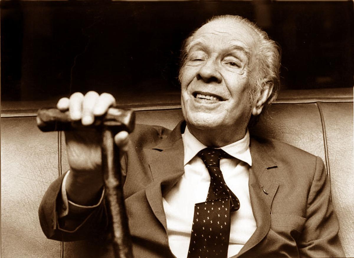 El autor argentino Jorge Luis Borges.