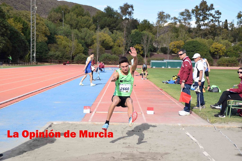 Regional absoluto y sub-23 de atletismo en Lorca