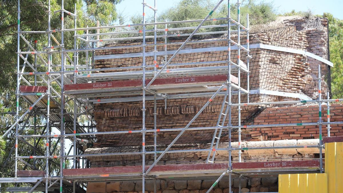 La restauración avanza a buen ritmo