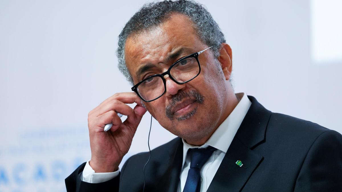 El director de la Organización Mundial de la Salud, Tedros Adhanom Ghebreyesus.