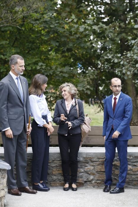 Premios Princesa de Asturias 2018: Los Reyes visitan Moal, "Pueblo Ejemplar" 2018