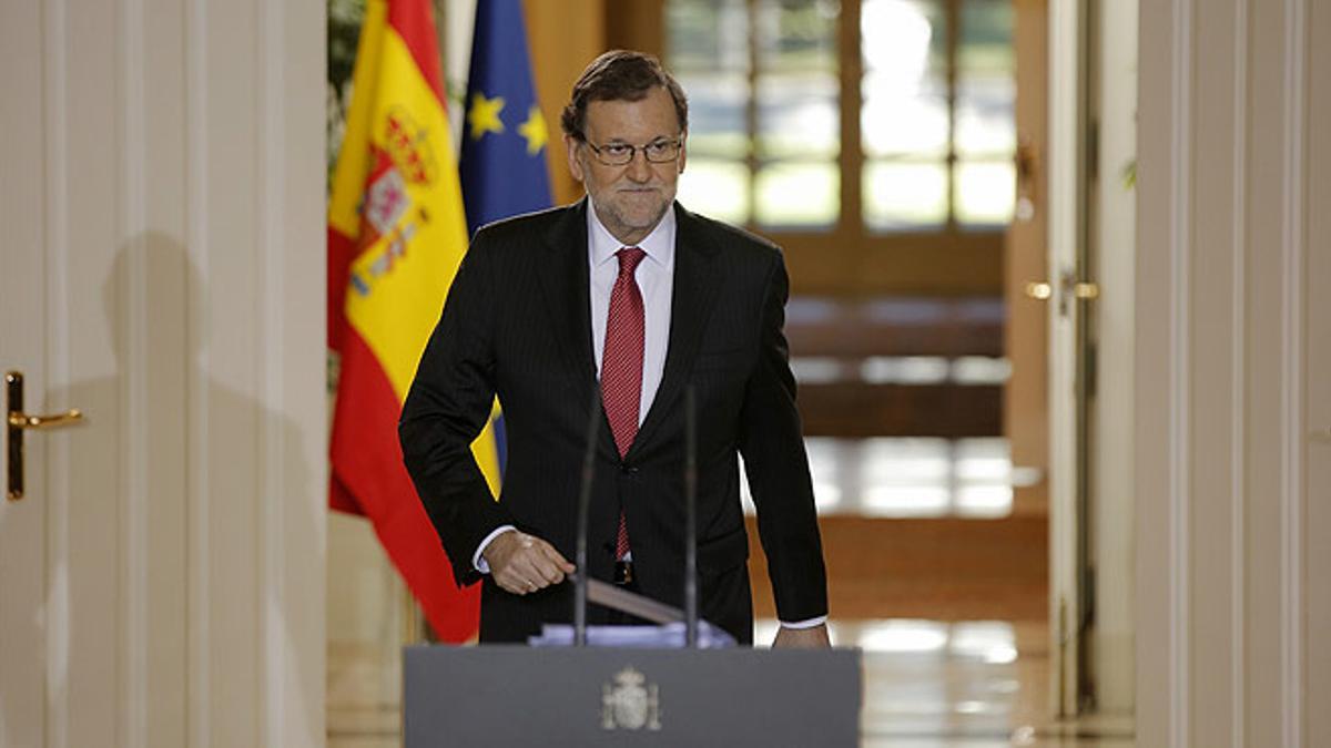 Rajoy apela al diálogo en su balance del año 2016