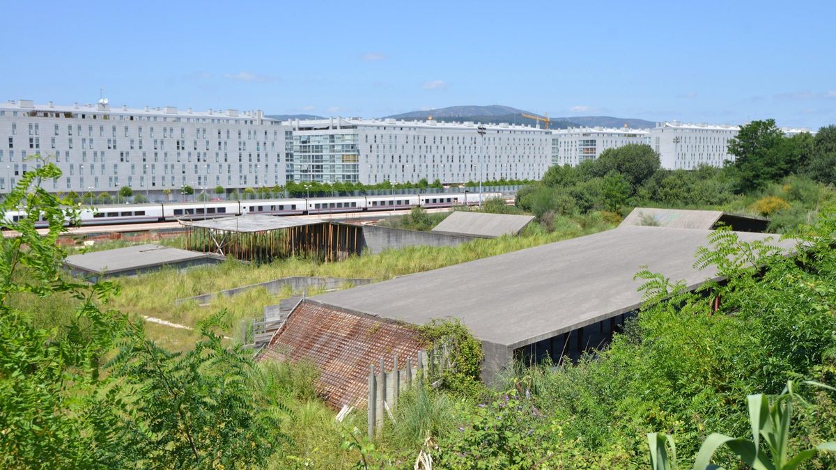 Zona de A Parda donde se proyecto el parque.