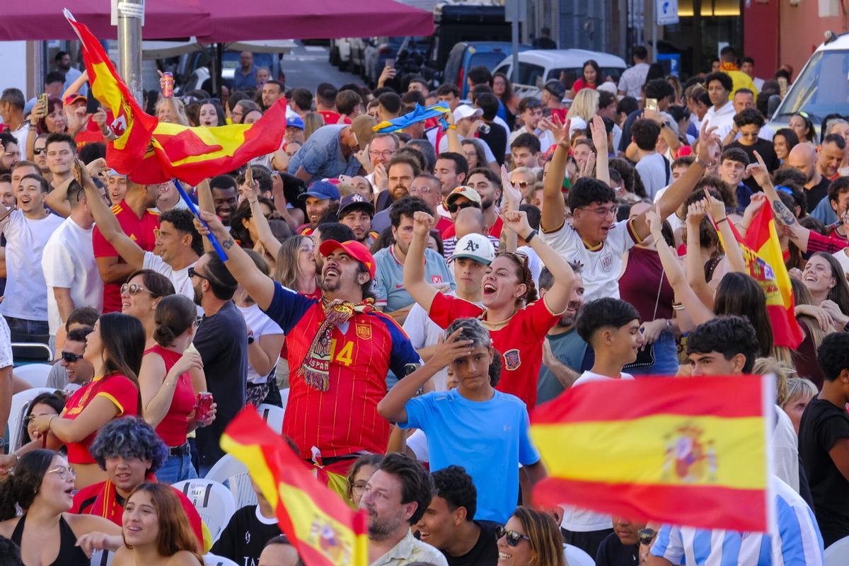 Partido Francia # España de semifinales del Mundial de fútbol