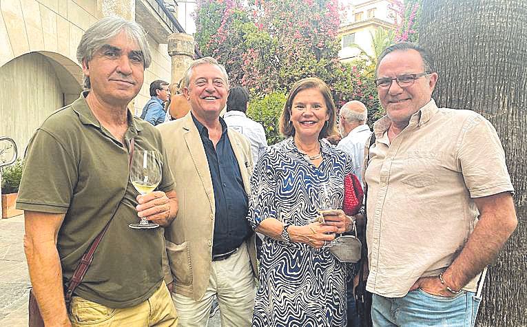 Gabriel Enseñat, José Luis Mosteiro, María Carretero y Toni Cabot.