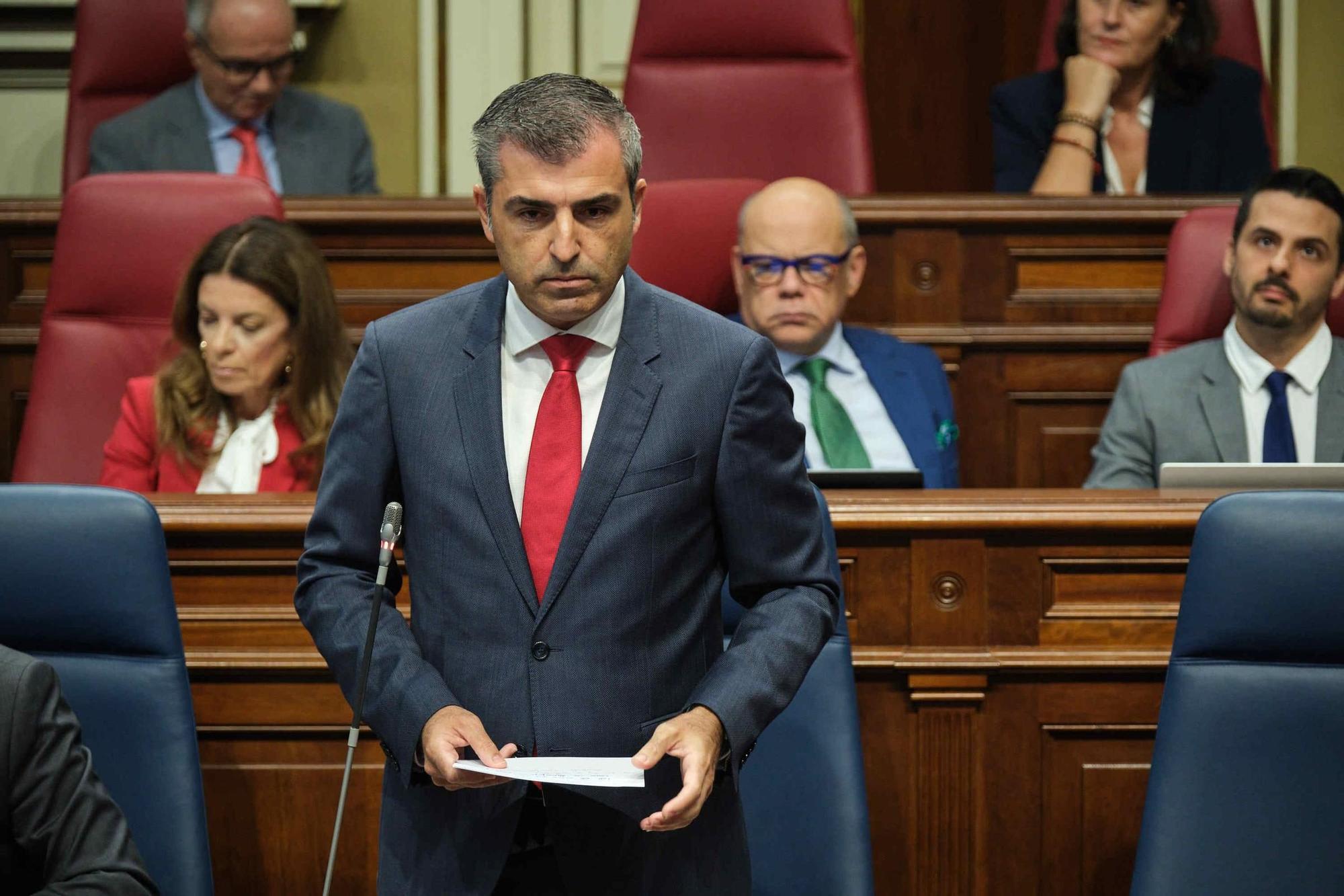 Pleno del Parlamento de Canarias (07/11/2023)