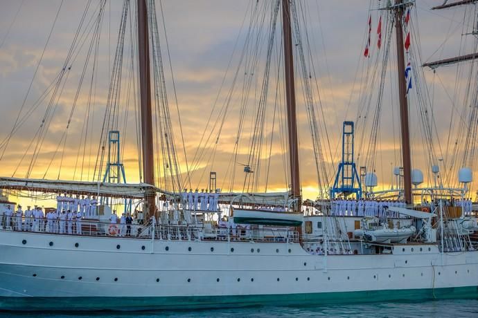 LLEGADA DEL JUAN SEBASTIAN ELCANO