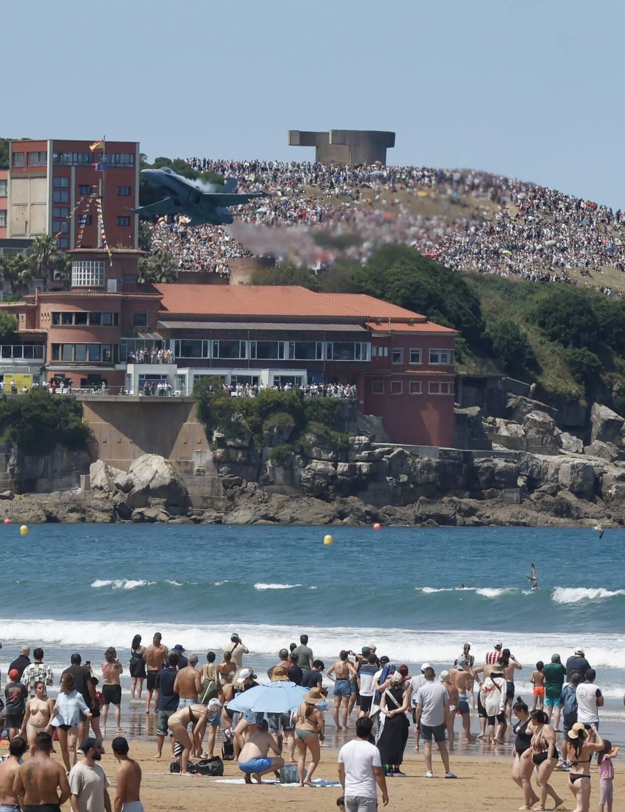 El espectacular y multitudinario Festival Aéreo de Gijón, en imágenes