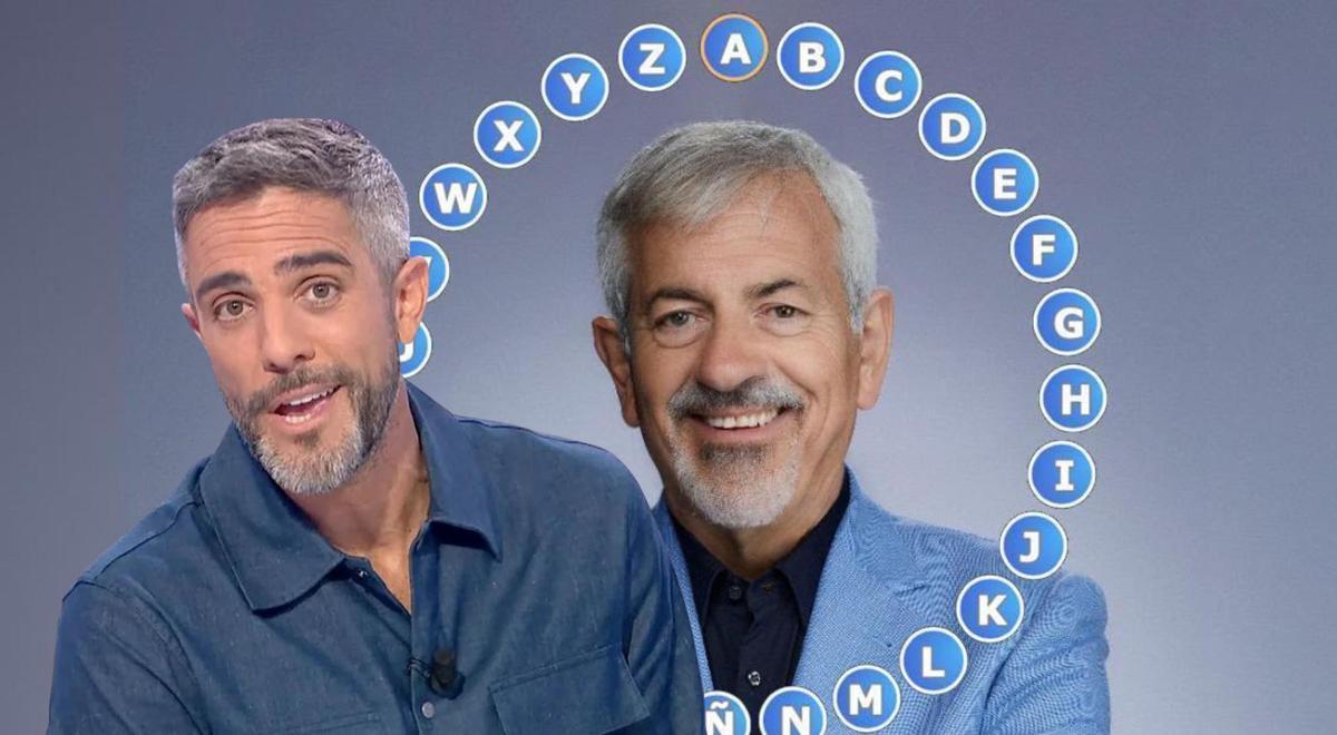 Roberto Leal y Carlos Sobera, competencia con 'Pasapalabra' y 'Rueda la letra'
