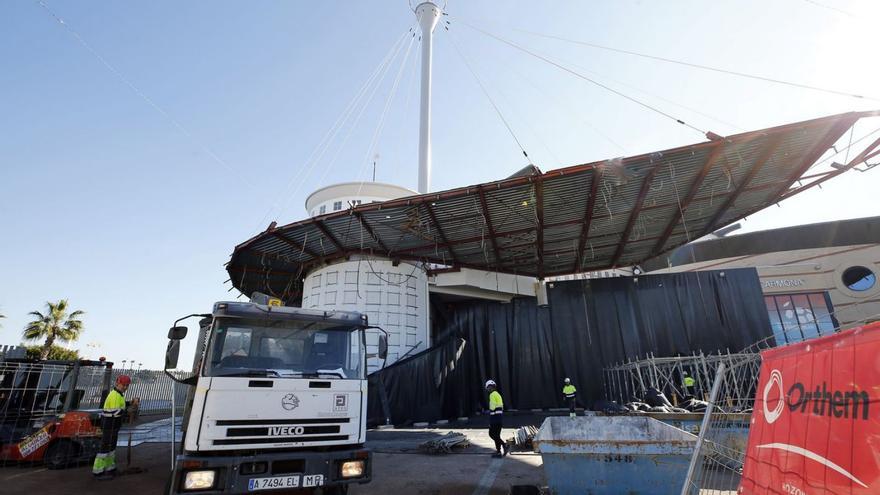 El Palacio de Deportes de Torrevieja está en obras 15 días después del mundial