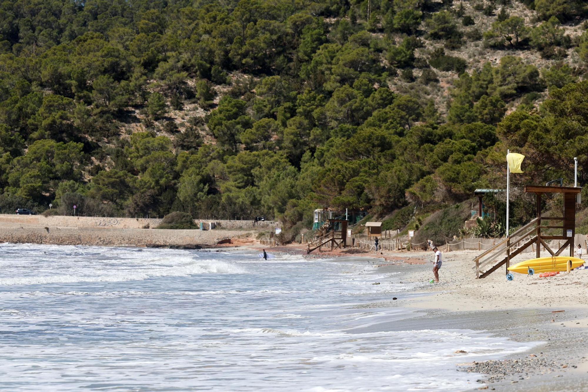 Lunes de Pascual al sol en Ibiza