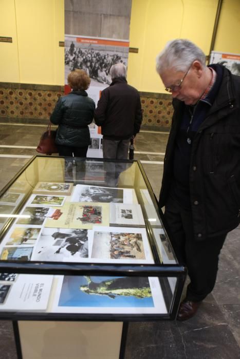 Exposición sobre el holocausto en Gijón