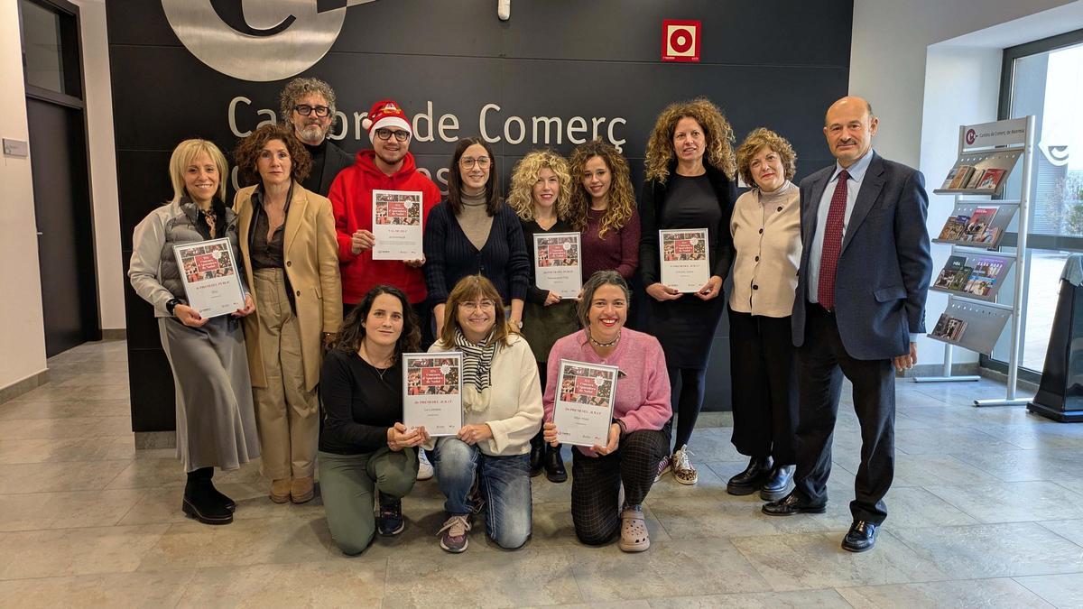 Premiats l'any passat al concurs d'aparadors