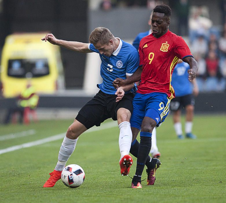 Fútbol sub 21: España - Estonia