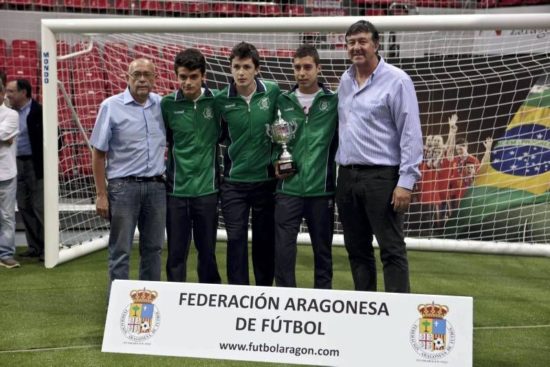 Fotogalería: Entrega de premios en la Gala del Fútbol de Aragón