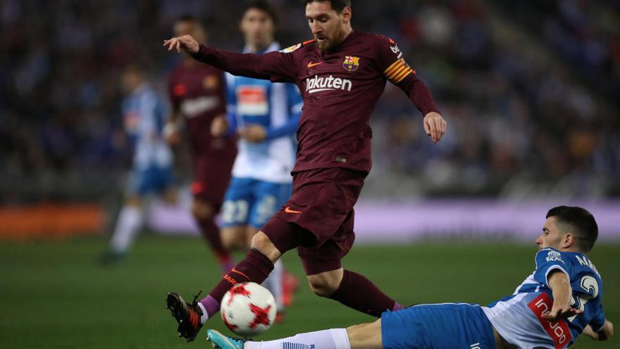 El Espanyol pone fin a la racha de un Barcelona plano