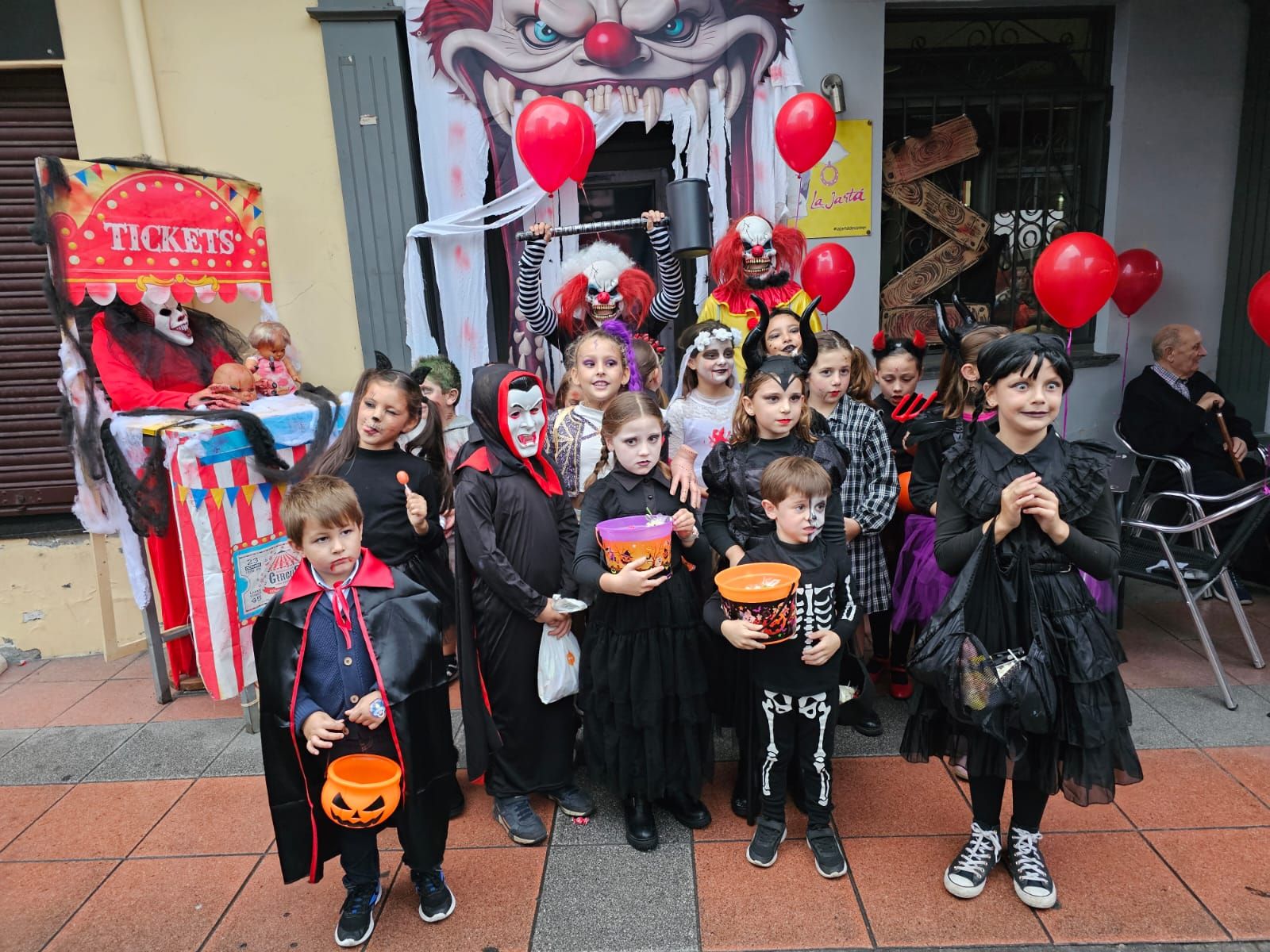 En imágenes, Halloween en Villaviciosa