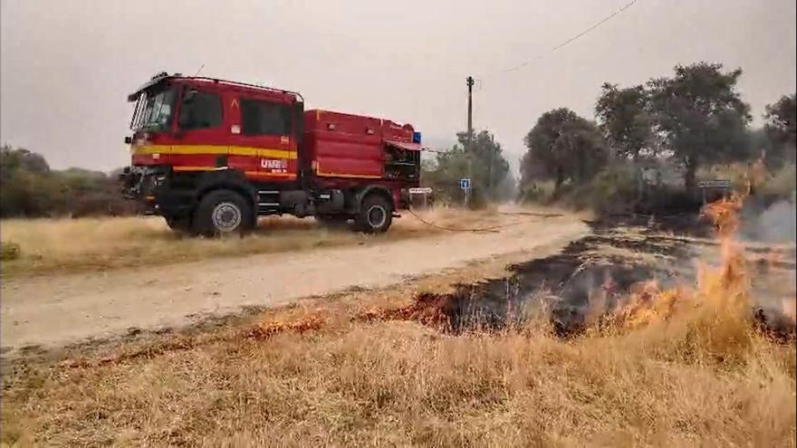 La UME continúa trabajando para la extinción del incendio forestal de La Vall d’Uixó