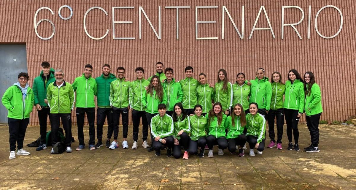 Representantes del Club de Atletismo Cordobés.