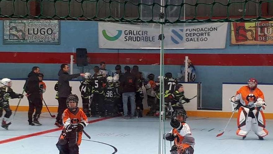 Cara y cruz para los benjamines en Lugo. // FdV