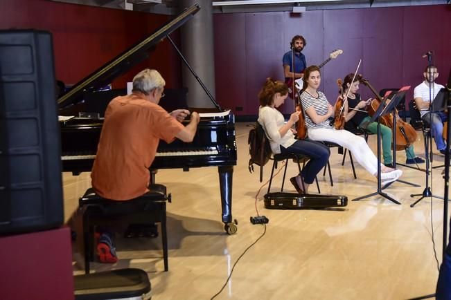 Ensayo de RED Beard con orquesta de cuerda en el ...