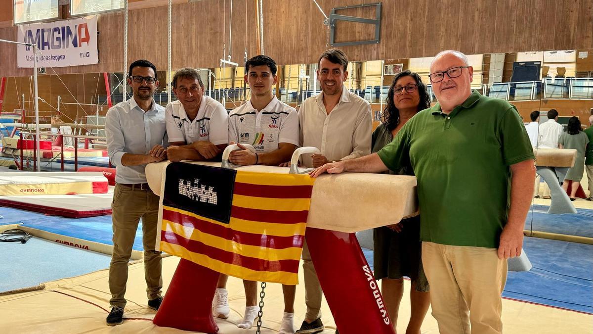 Llodrá, Huertas, Nicolau, Ramos y Ramonell en la visita al CTEIB
