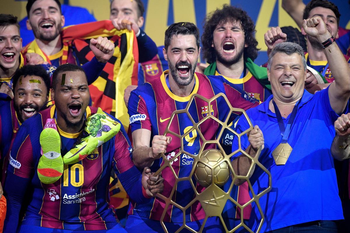 El Barça conquereix la desena Champions d’handbol en honor a Pasqui