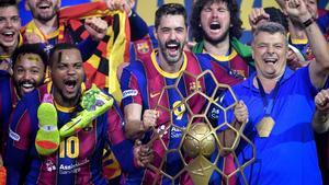 El Barça conquereix la desena Champions d’handbol en honor a Pasqui