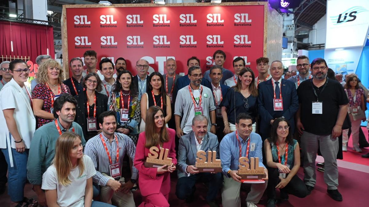 Los galardonados con el premio a la Mejor Innovación del SIL 2023.