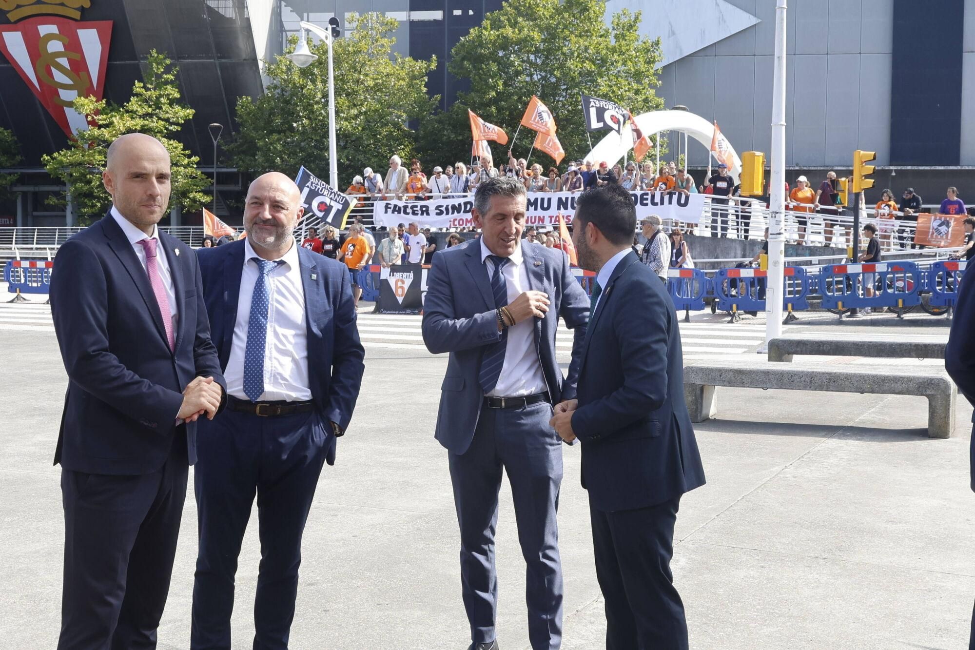 Así fue la inauguración de la Feria Internacional de Muestras de Asturias