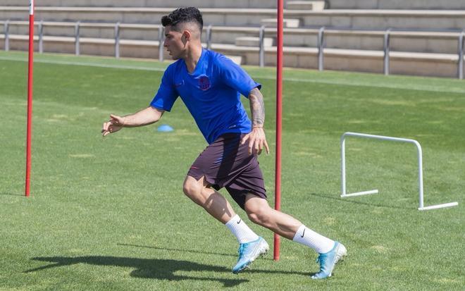 El primer entreno del FC Barcelona B