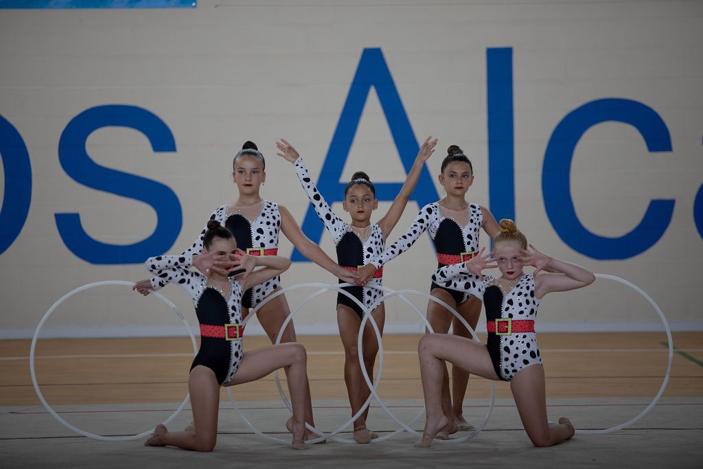 Campeonato regional de gimnasia rítmica en Los Alcázares