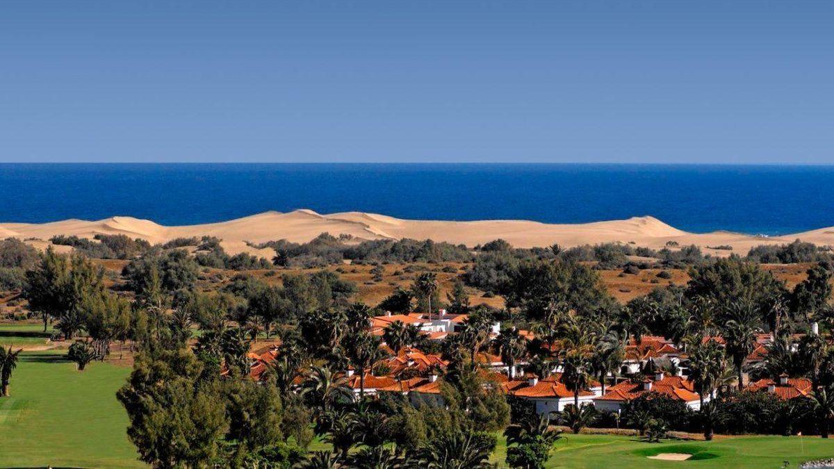 Imagen de archivo de una vista del campo Maspalomas Golf