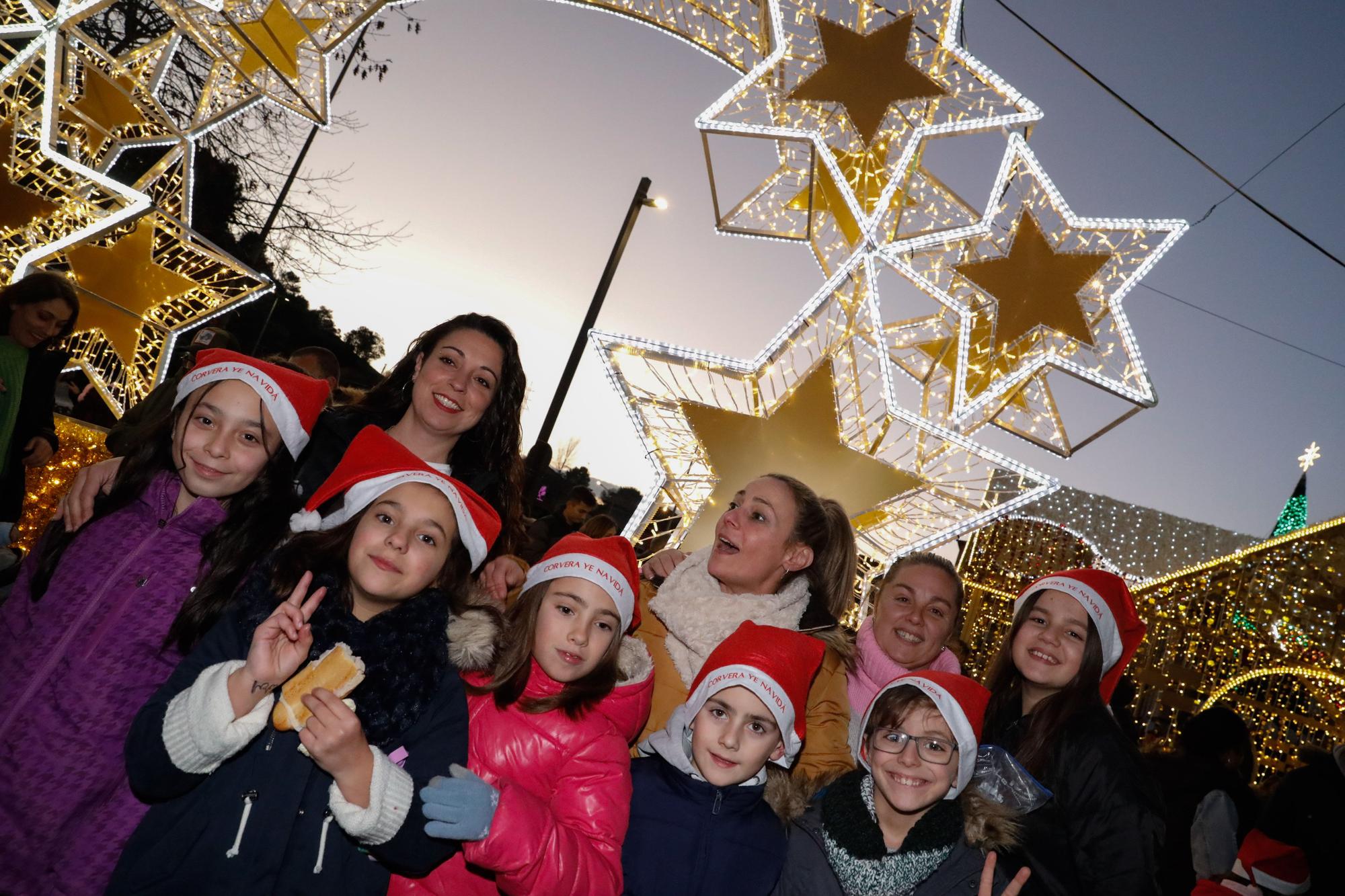 En imágenes: así luce la Navidad en Corvera