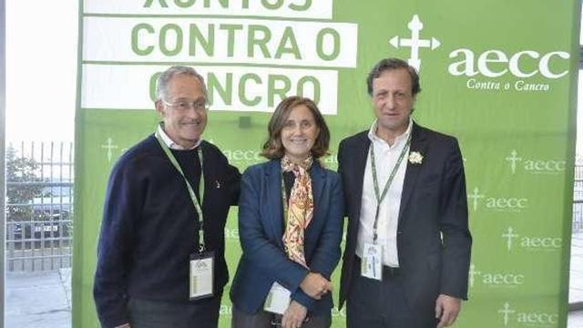 Ángel Carracedo, Isabel Orbe y Carlos Lamora. // FdV