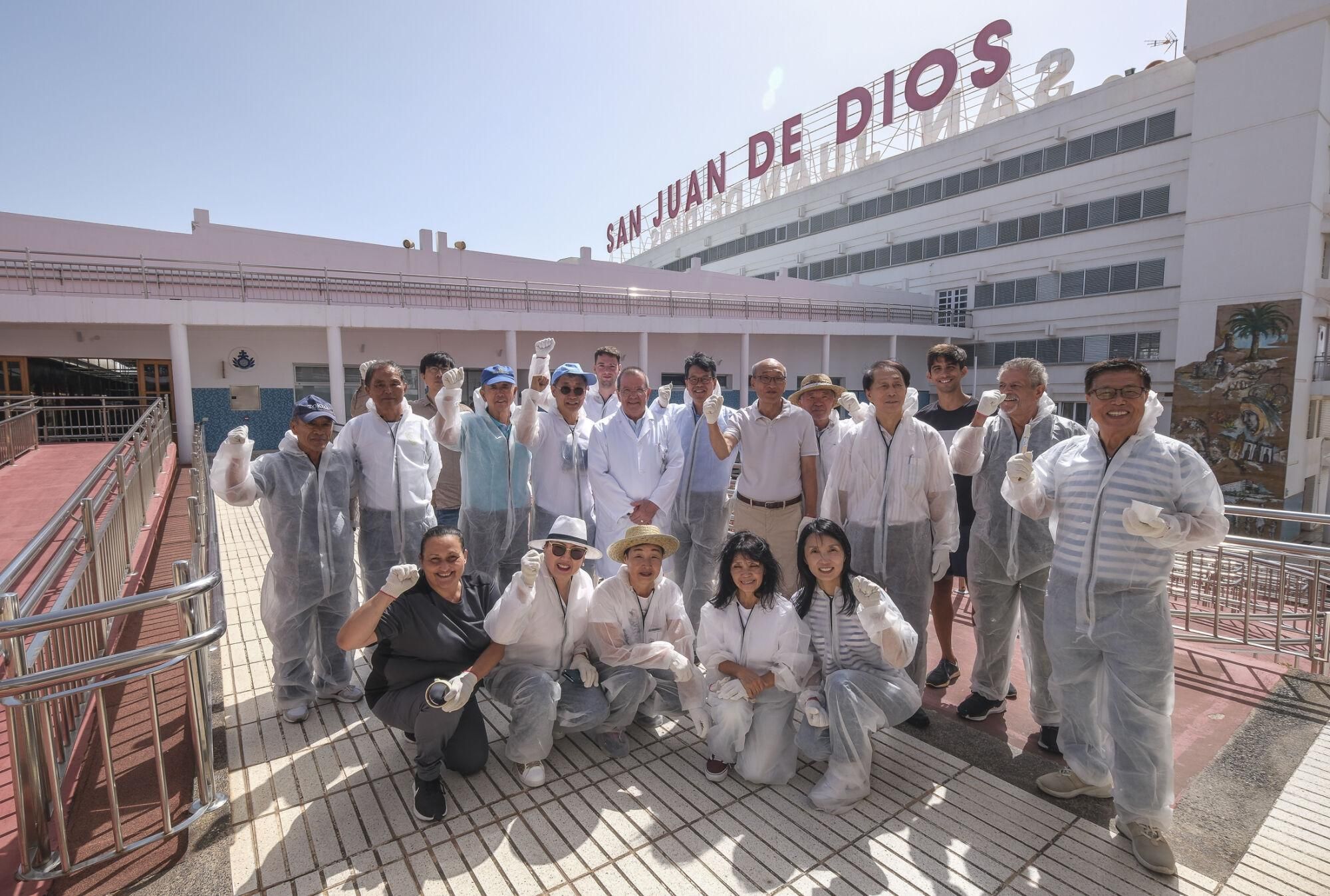 El Consulado de la República de Corea  lleva a cabo una jornada solidaria en la Ciudad San Juan de Dios