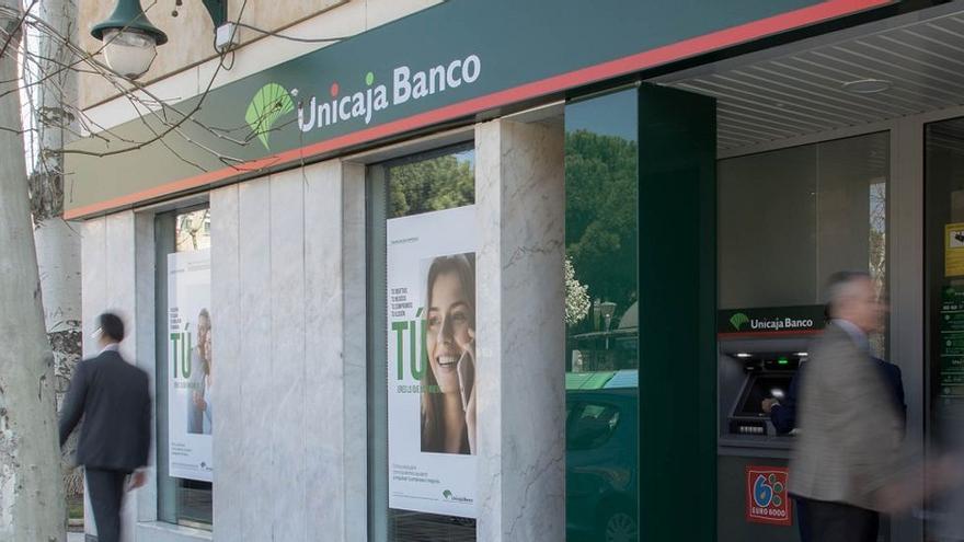 Una oficina de Unicaja.