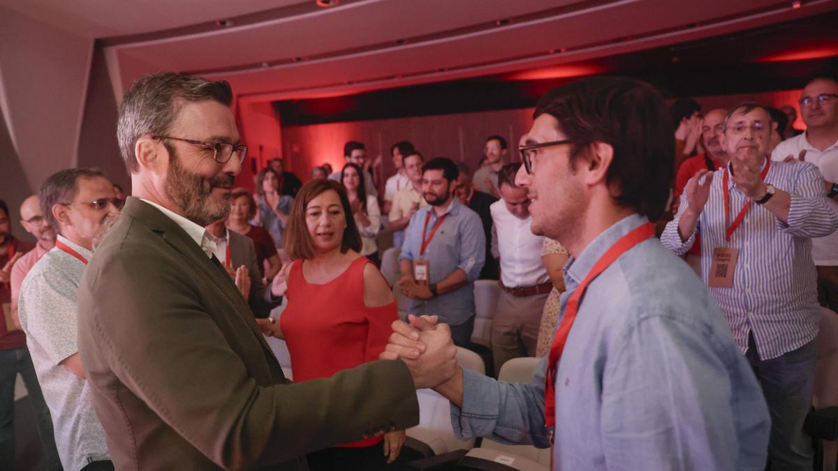 Iago Negueruela tomó el relevo de José Hila al frente del PSOE de Palma.