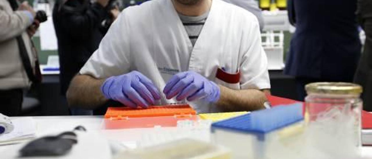 Laboratorios de investigación ubicados en el hospital de Son Espases.