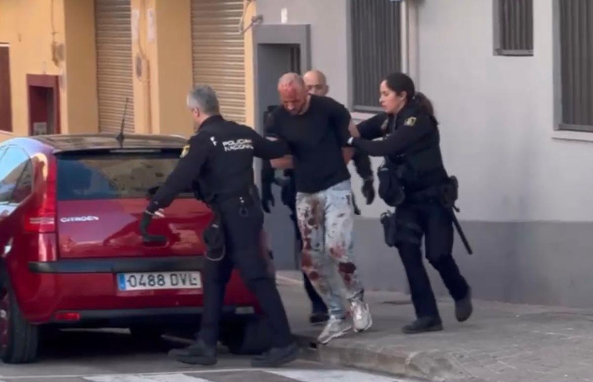 Asesinato en Benimàmet: Arrestan a un hombre por matar a puñaladas a su vecino