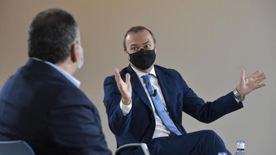 Augusto Hidalgo: "El comportamiento de la ciudadanía ha sido ejemplar durante la pandemia"