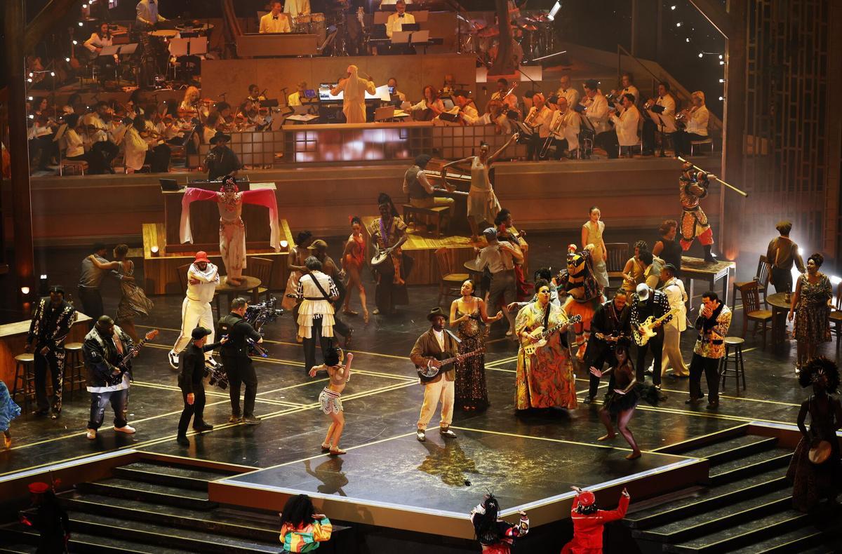 Miles Caton, durante la gala de los premios Oscar.