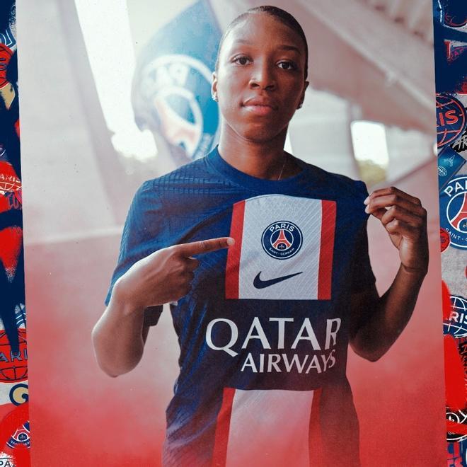 Así luce la nueva camiseta del PSG para la temporada 2022/23