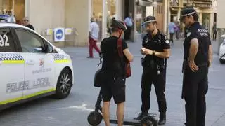 El Ayuntamiento interpone 160 denuncias a conductores de patinetes eléctricos en lo que va de año