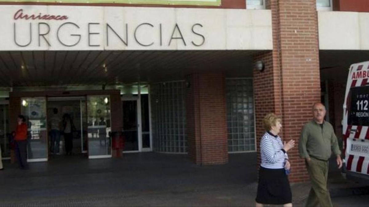 Puerta de urgencias de la Arrixaca