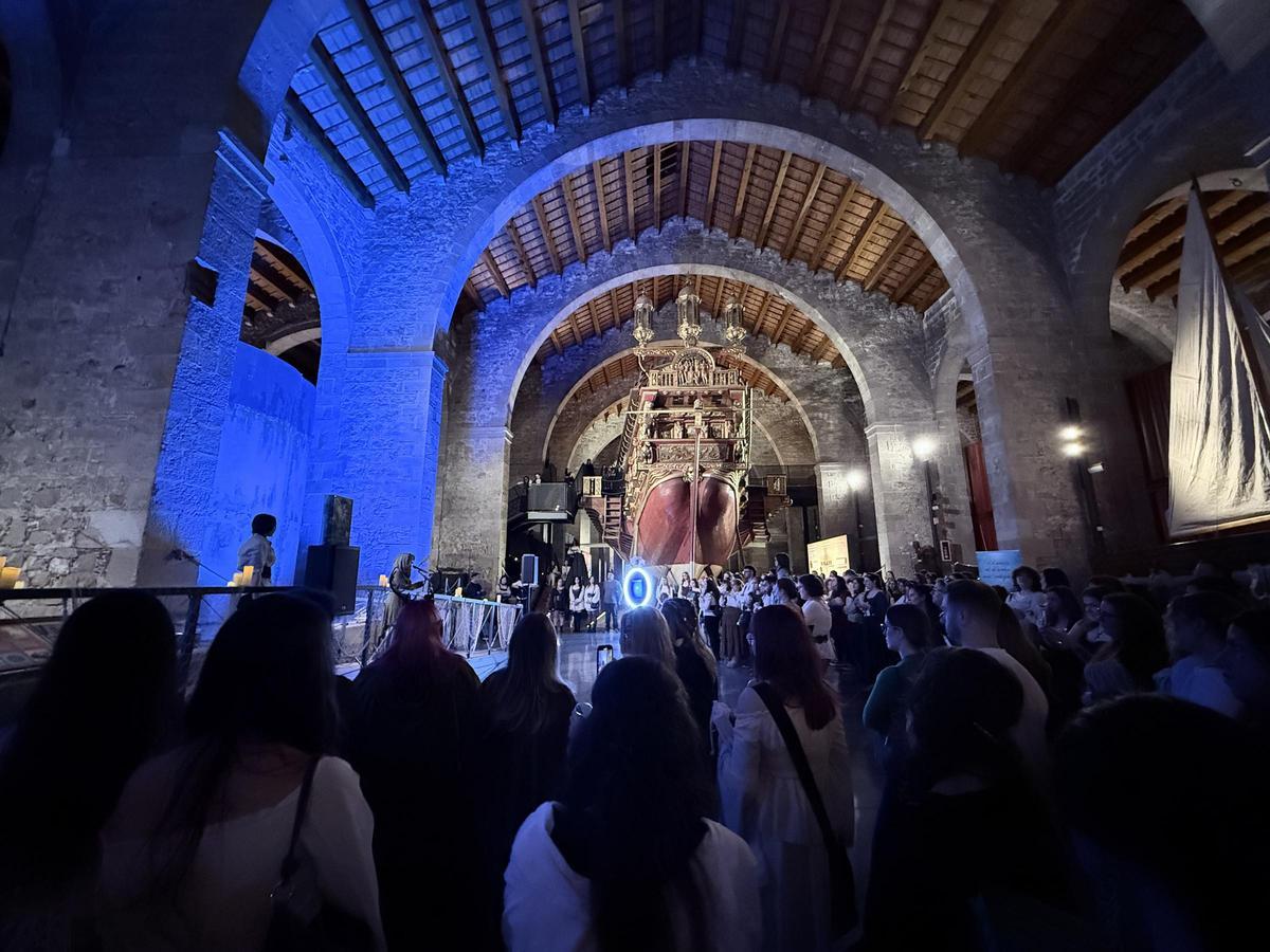Evento de la novela 'Metal Slinger' en el Museo Marítimo de Barcelona