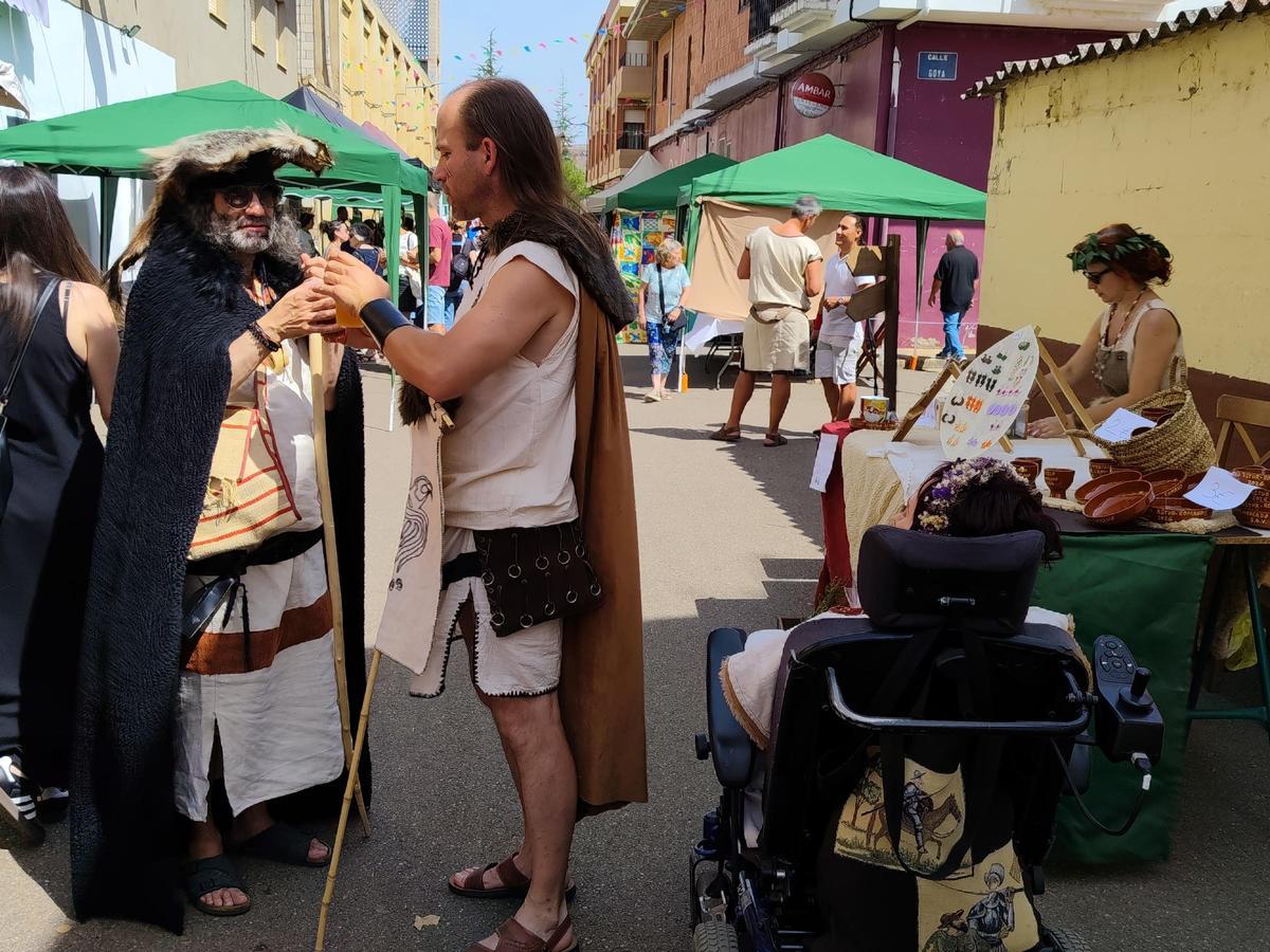 Mercado Astur Romano en Santibáñez de Vidriales.